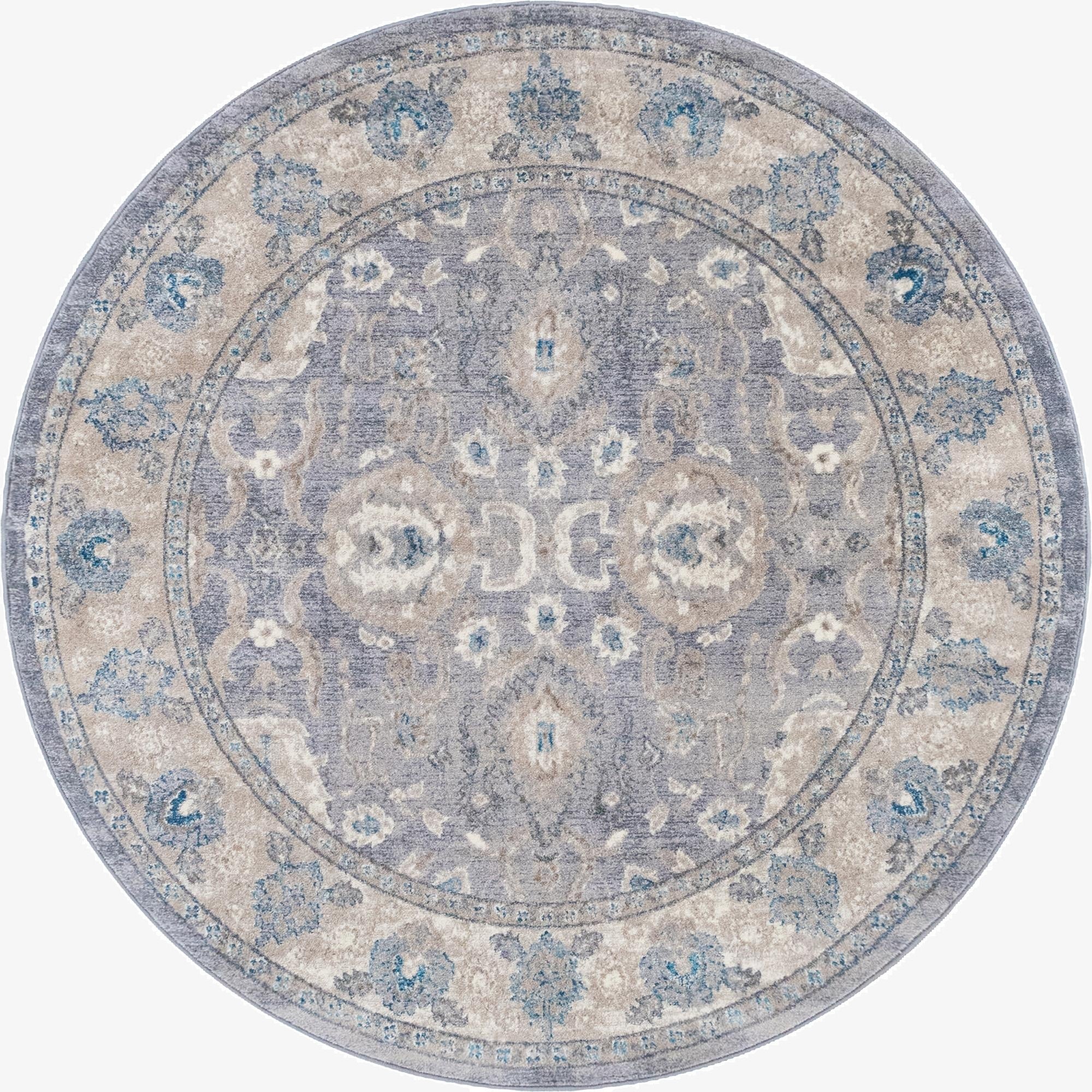 6' x 6' Viola Round Rug