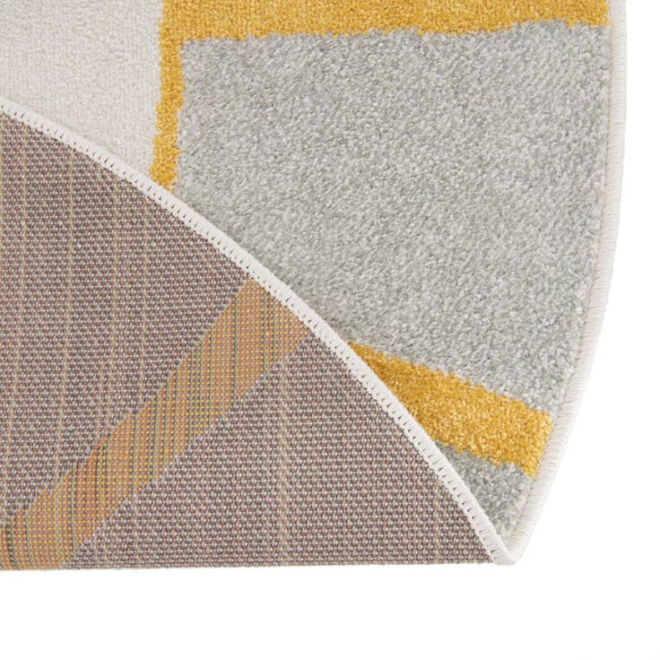 Detail image of 4' 1 x 4' 1 Sun Whimsy Kids Round Rug