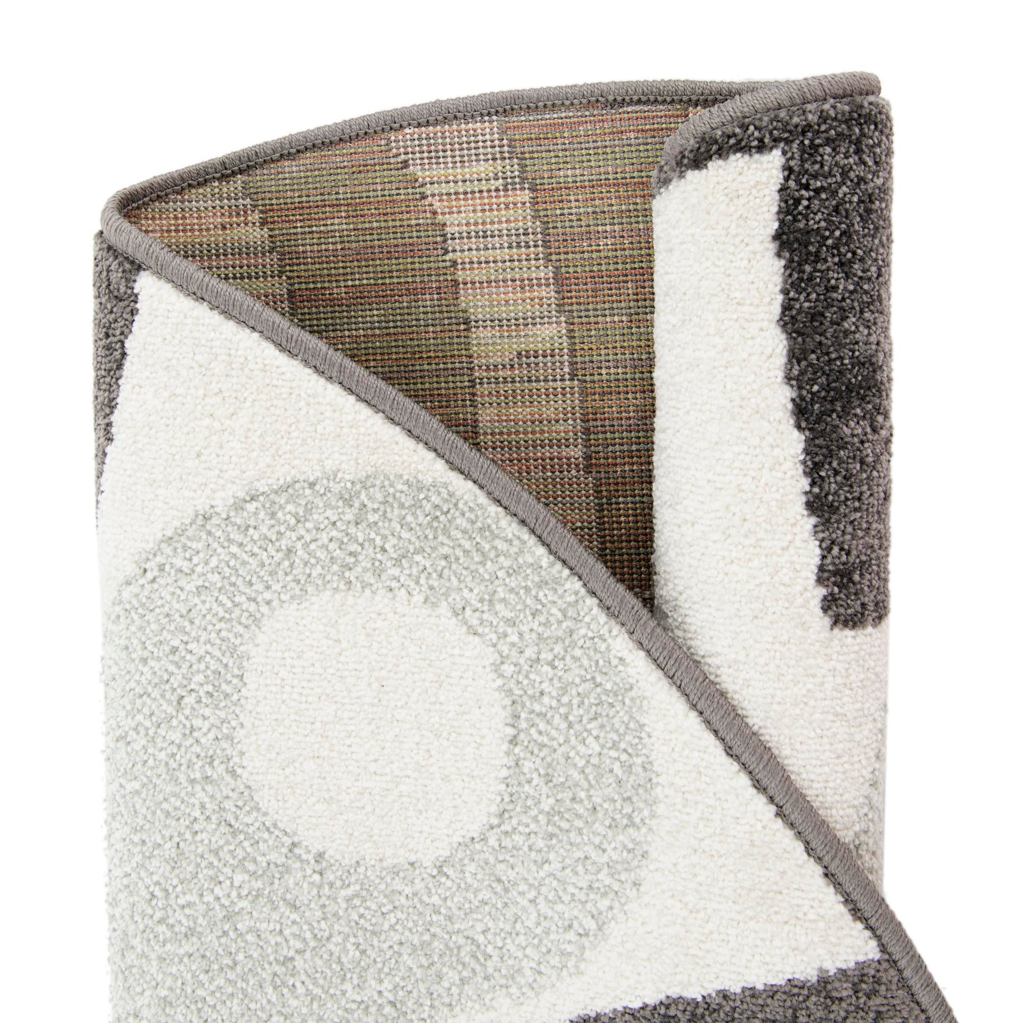 5' 3 x 5' 3 Cat Whimsy Kids Round Rug