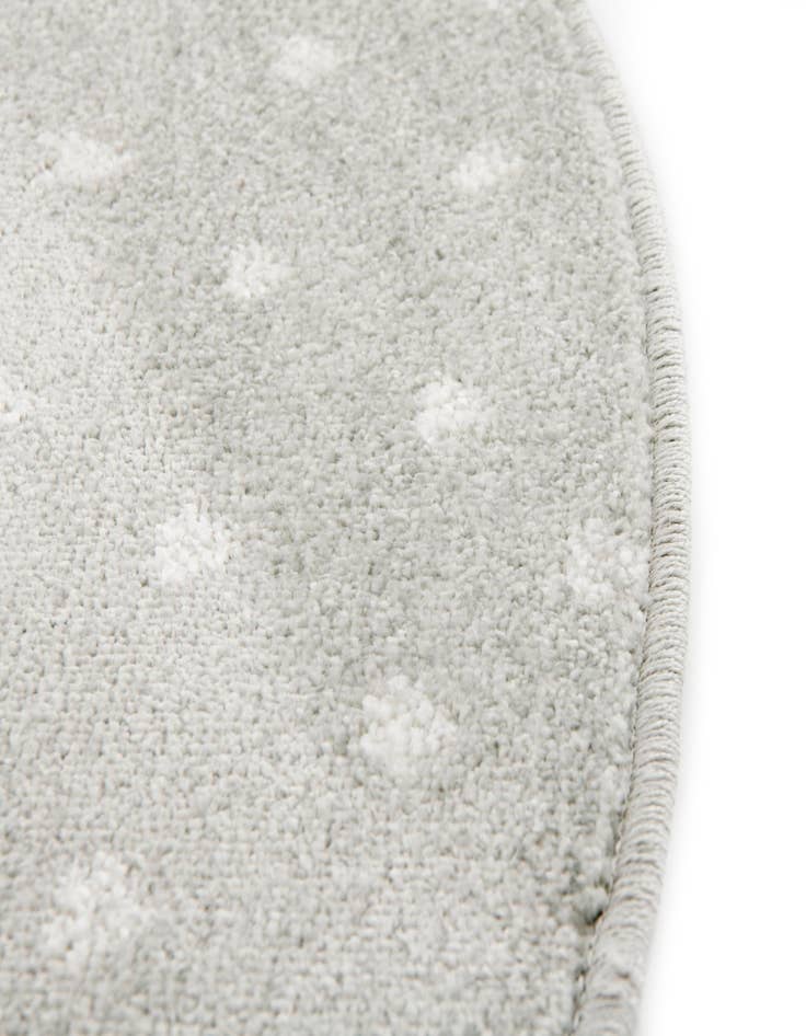 Detail image of 7' 10 x 7' 10 Llama Whimsy Kids Round Rug