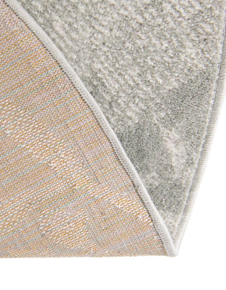 Detail image of 5' 3 x 5' 3 Animals Whimsy Kids Round Rug