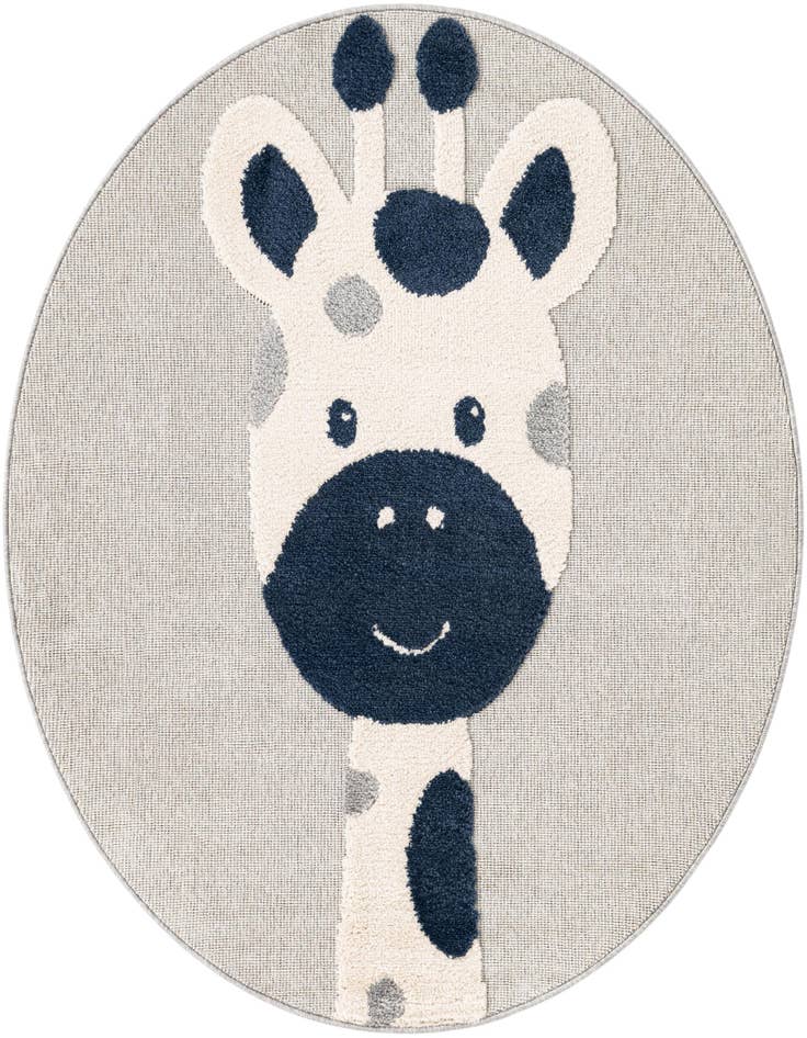 Detail image of 5' x 5' Whimsy Kids Round Rug