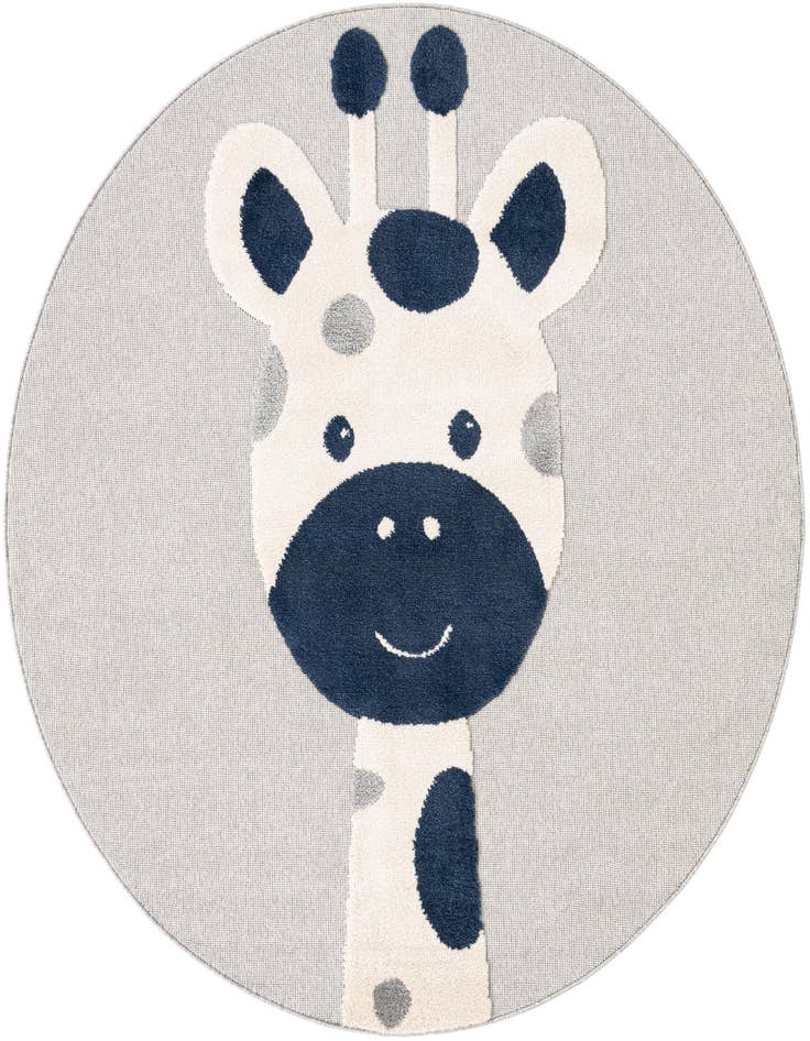 Detail image of 7' x 7' Whimsy Kids Round Rug
