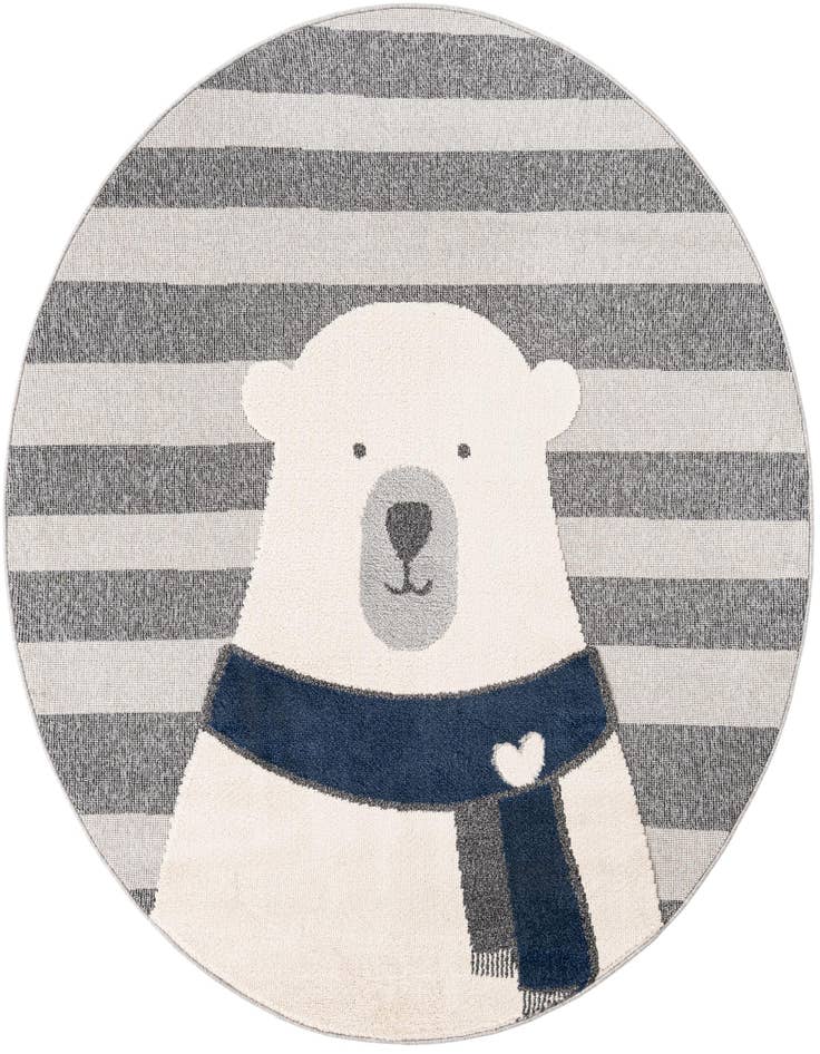 Detail image of 7' x 7' Whimsy Kids Round Rug