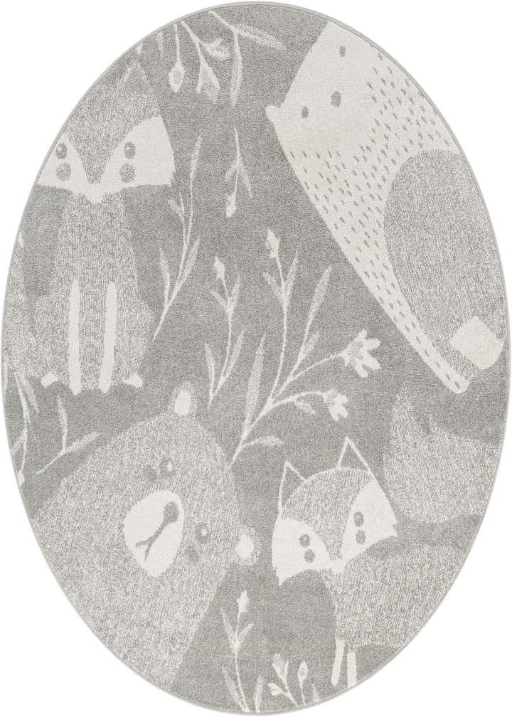 6' x 6' Whimsy Kids Round Rug