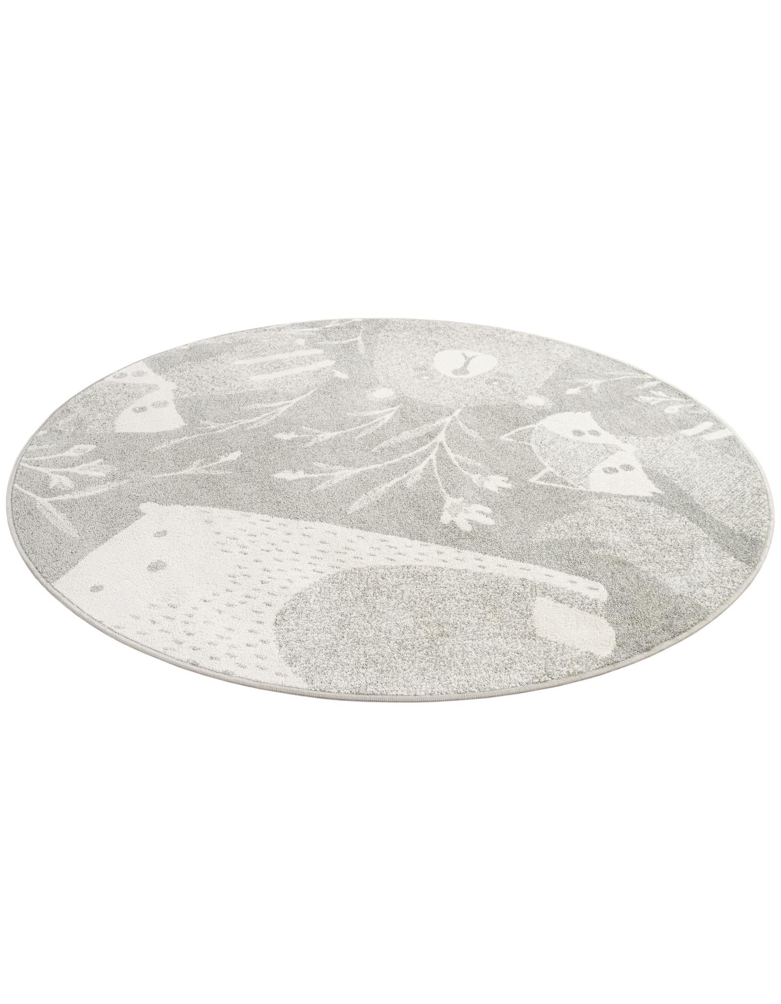 6' x 6' Whimsy Kids Round Rug