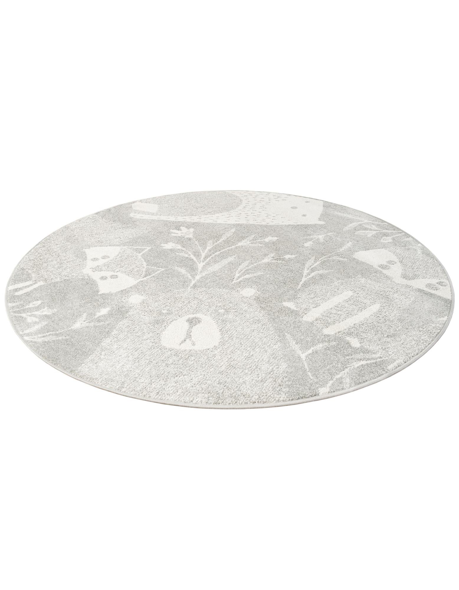 6' x 6' Whimsy Kids Round Rug