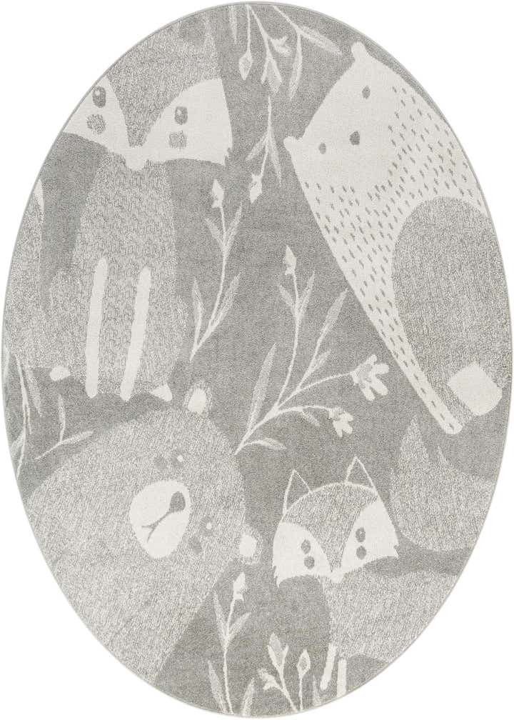 7' x 7' Whimsy Kids Round Rug