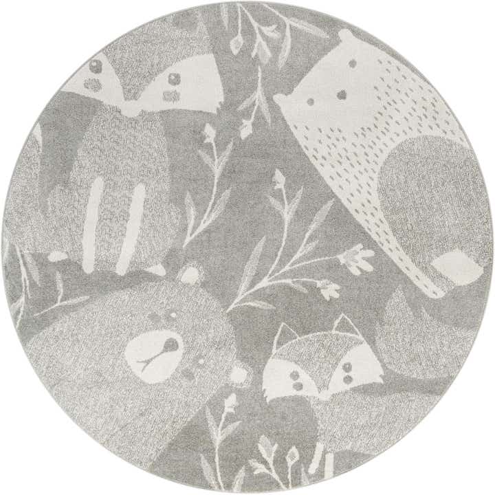 7' x 7' Whimsy Kids Round Rug