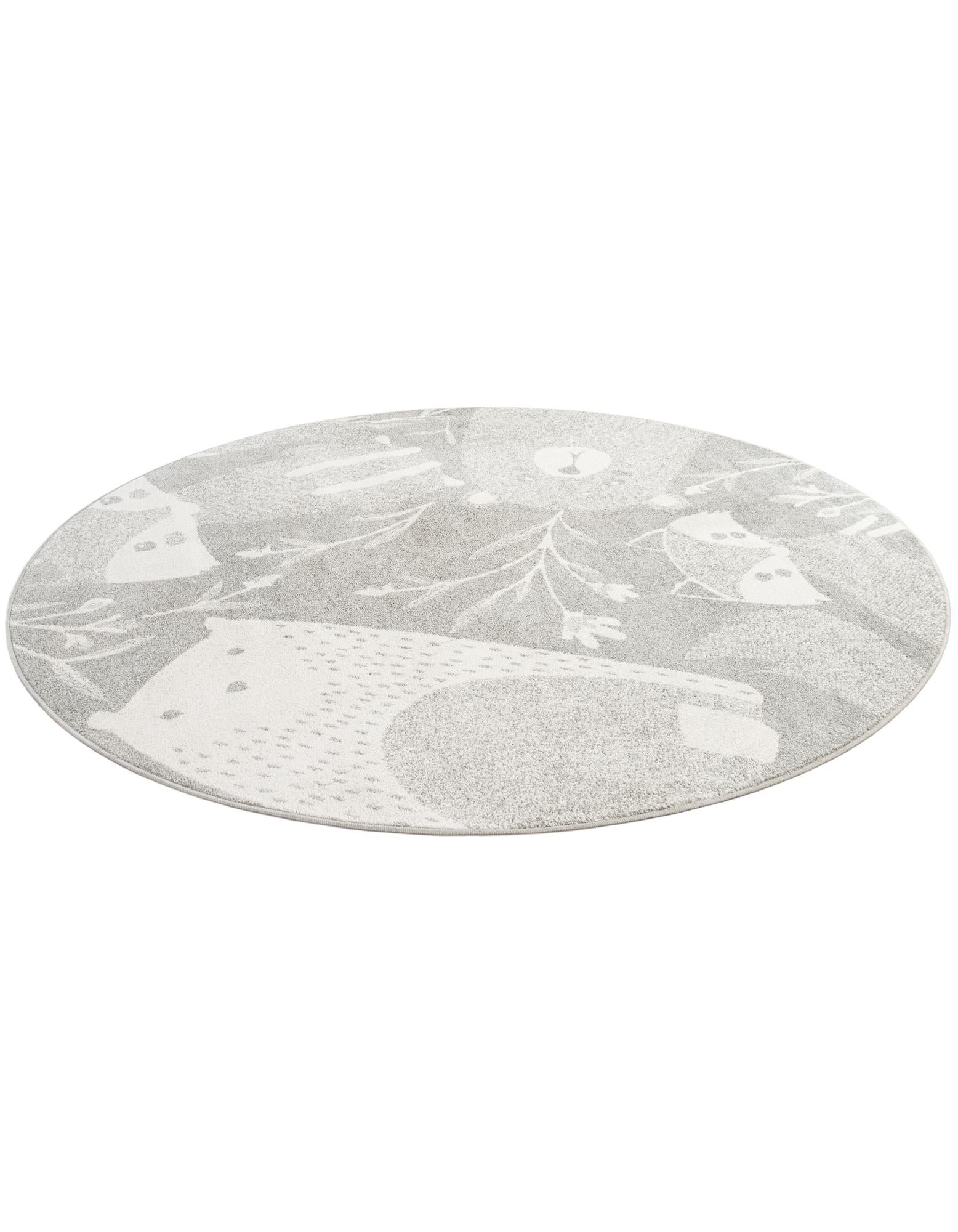7' x 7' Whimsy Kids Round Rug