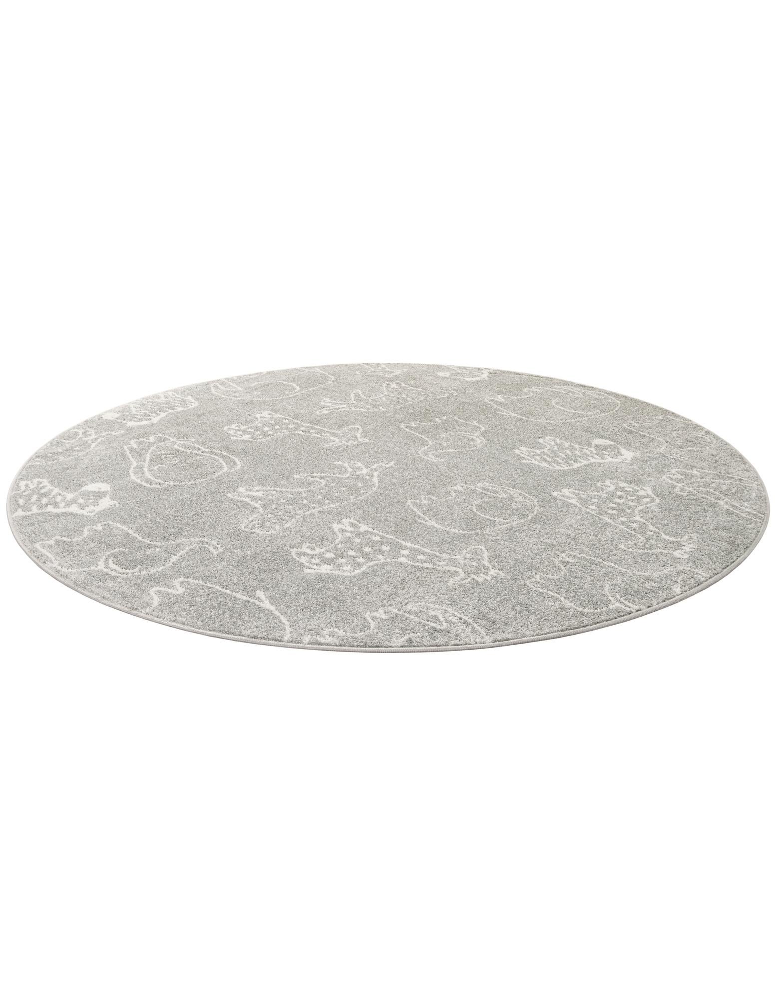 6' x 6' Whimsy Kids Round Rug