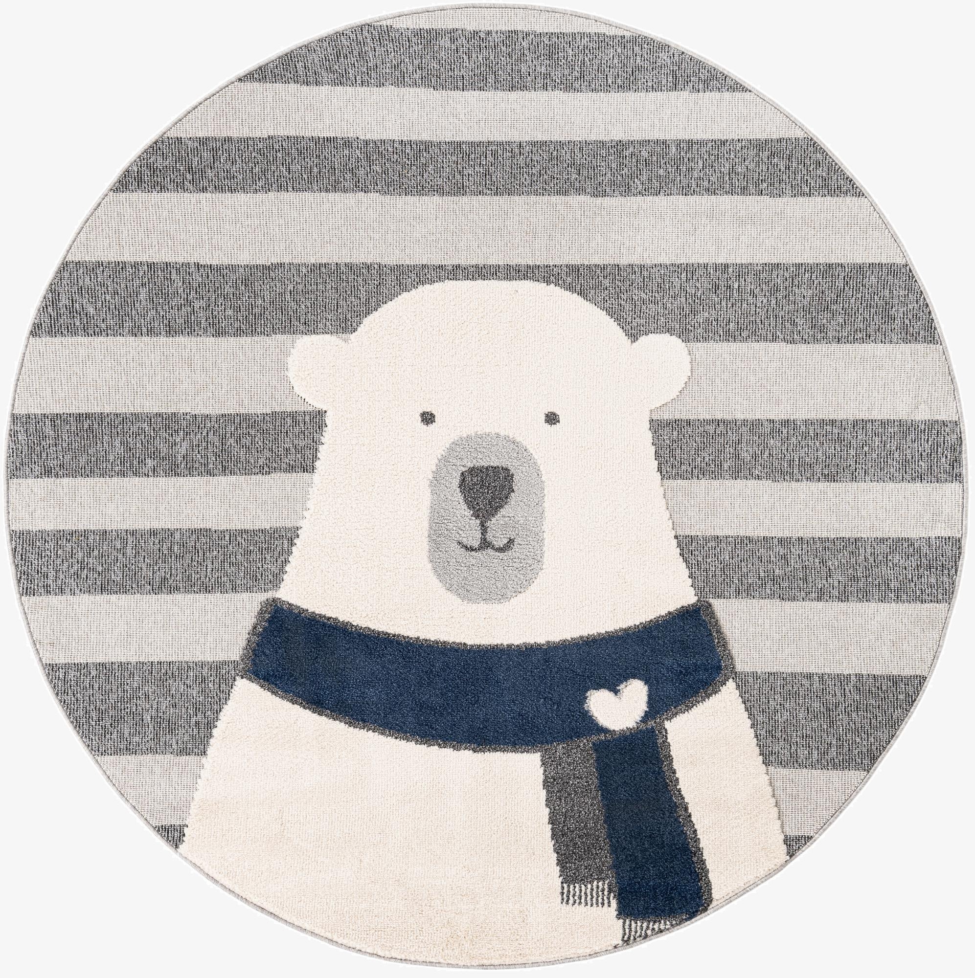 7' x 7' Whimsy Kids Round Rug