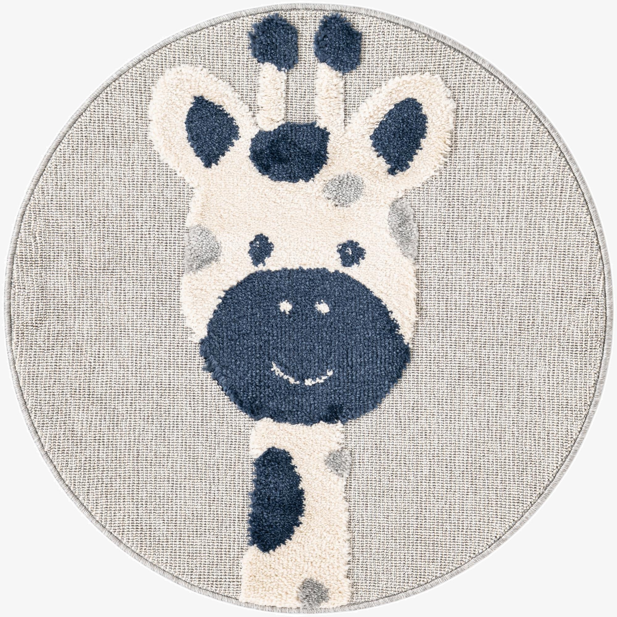 3' x 3' Whimsy Kids Round Rug