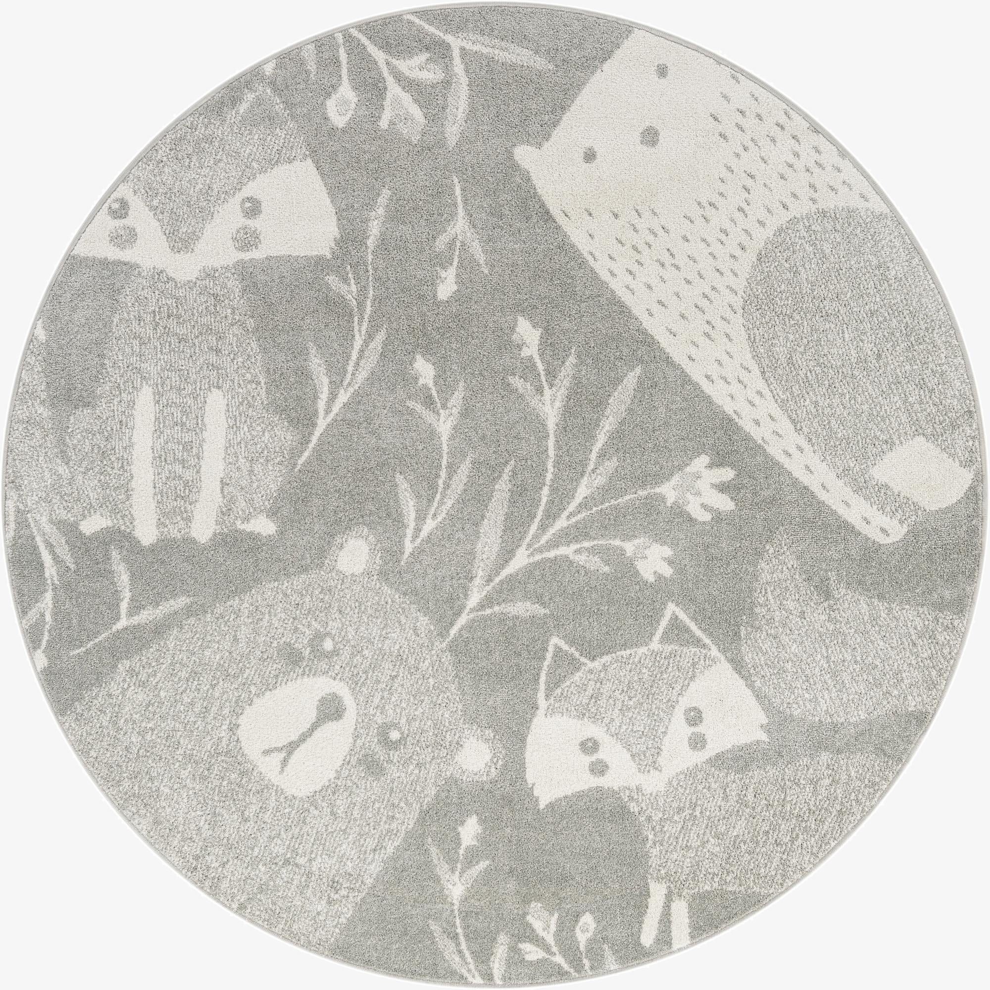 Primary image 6' x 6' Whimsy Kids Round Rug