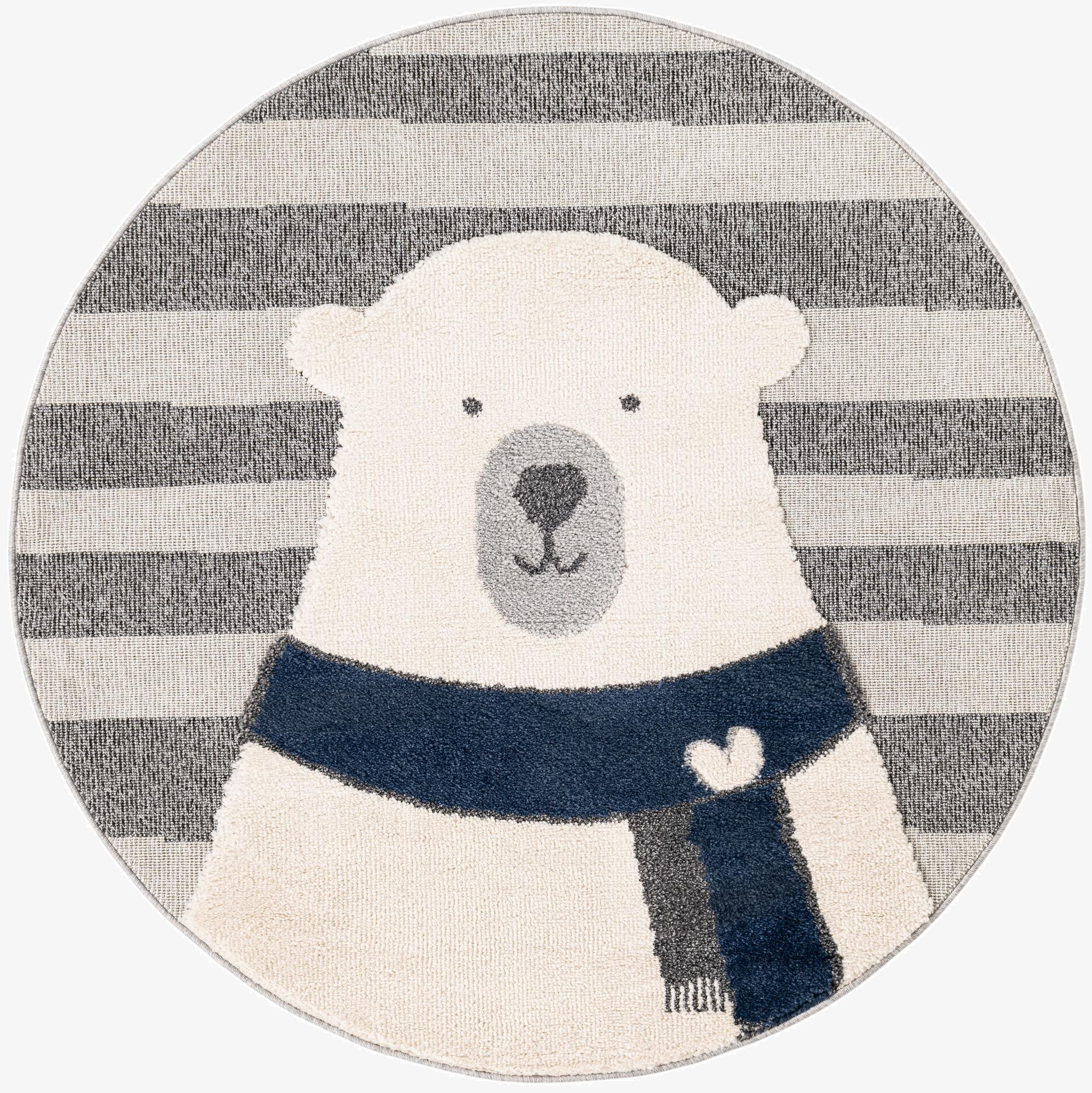 5' x 5' Whimsy Kids Round Rug
