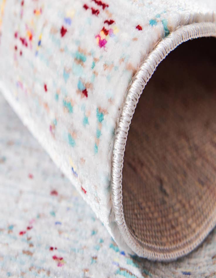 Detail image of 2' 7 x 9' 10 Aqua Runner Rug