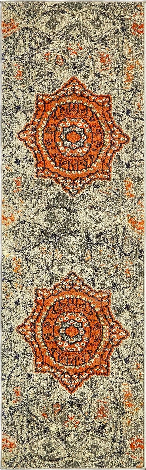 2' x 6' 9  Washable Arte Runner Rug