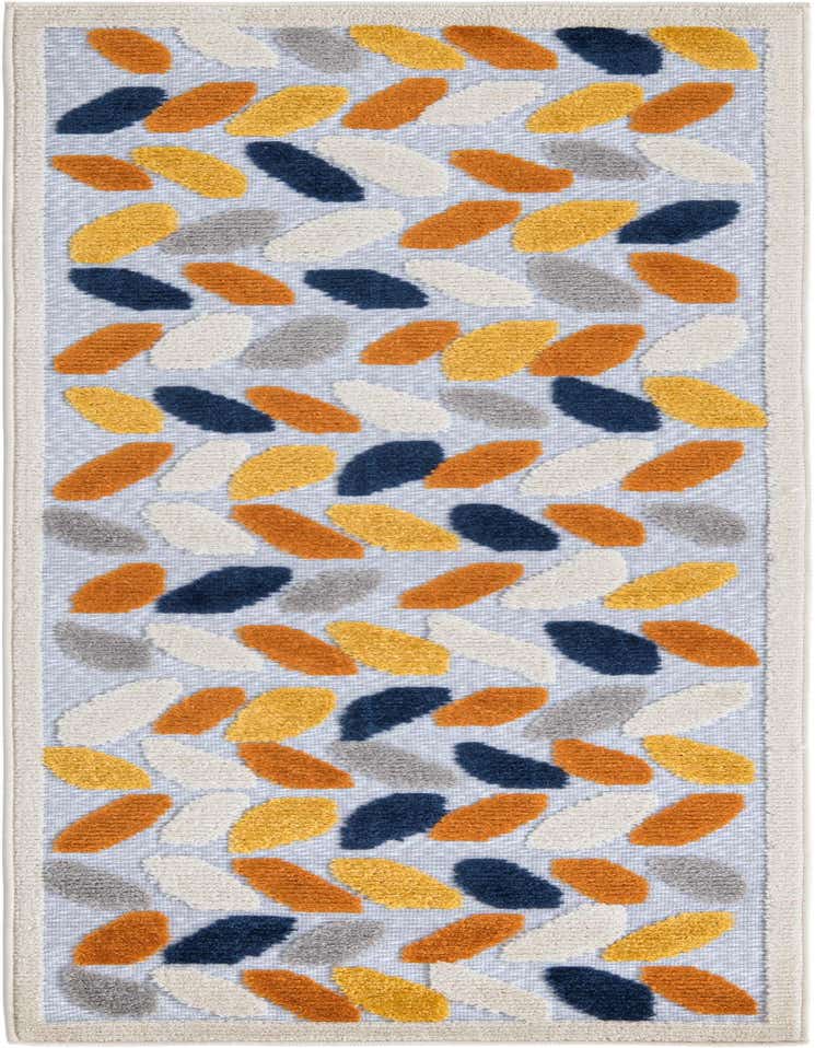 2' x 6' Easy-Clean Aruba Indoor / Outdoor Runner Rug
