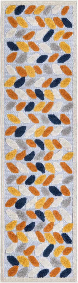 Detail image of 2' x 8' Easy-Clean Aruba Indoor / Outdoor Runner Rug