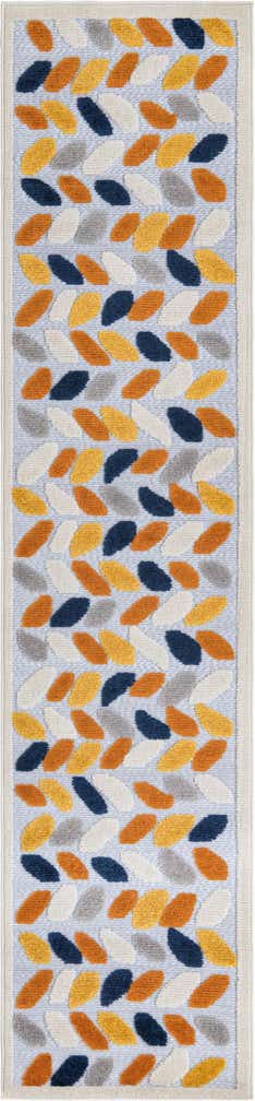 2' x 10' Easy-Clean Aruba Indoor / Outdoor Runner Rug