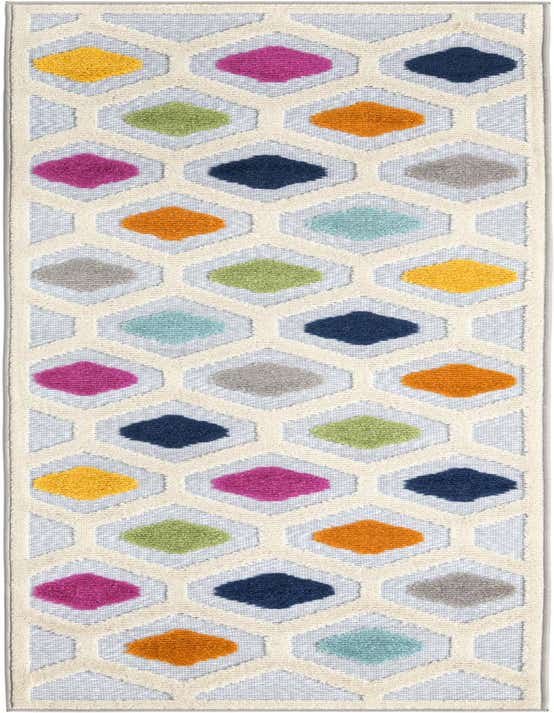 2' x 8' Easy-Clean Aruba Indoor / Outdoor Runner Rug