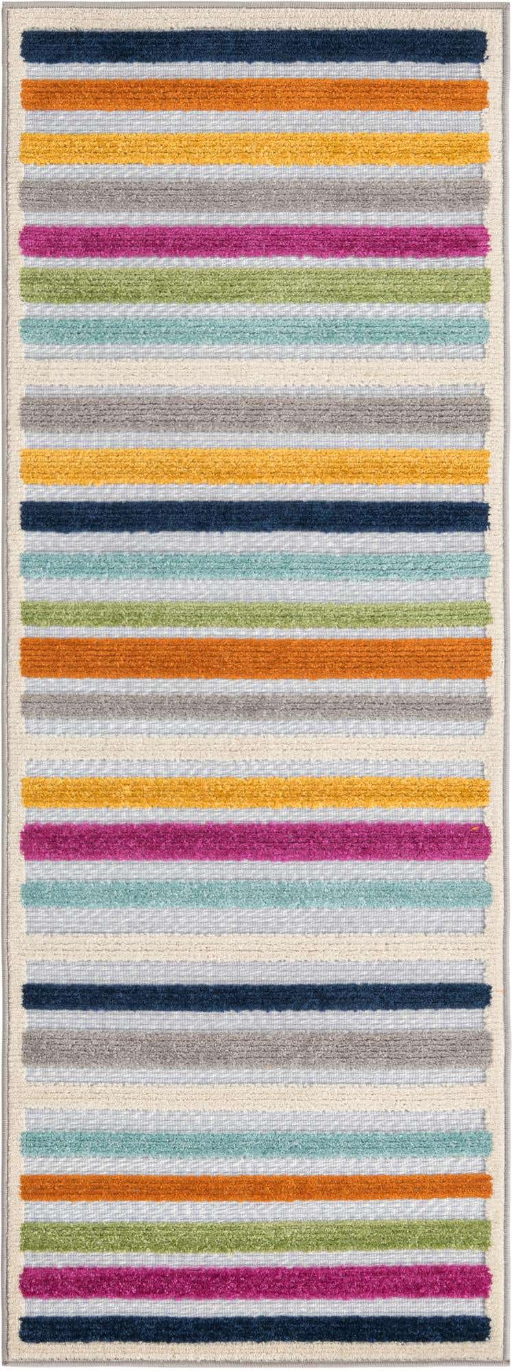 2' x 6' Easy-Clean Aruba Indoor / Outdoor Runner Rug