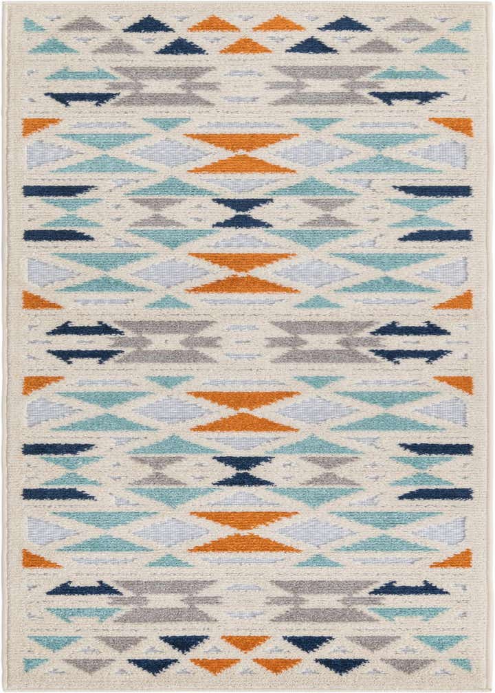 2' x 6' Easy-Clean Aruba Indoor / Outdoor Runner Rug