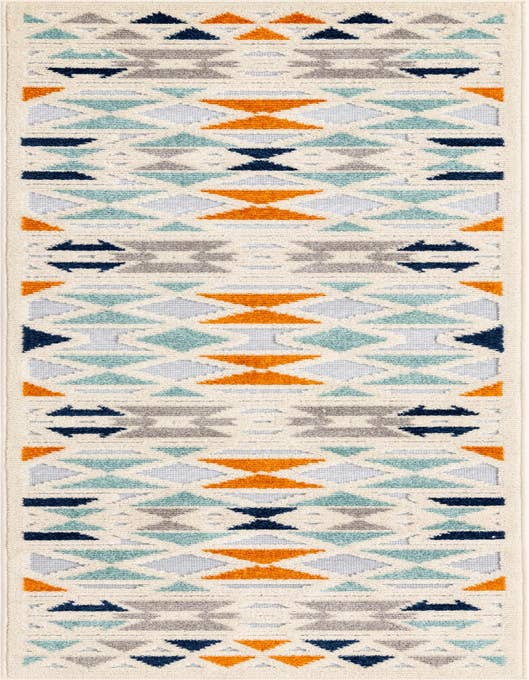 Detail image of 2' x 8' Easy-Clean Aruba Indoor / Outdoor Runner Rug