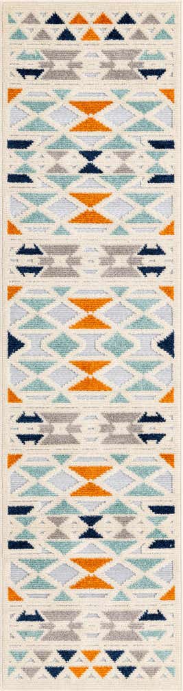 2' x 8' Easy-Clean Aruba Indoor / Outdoor Runner Rug