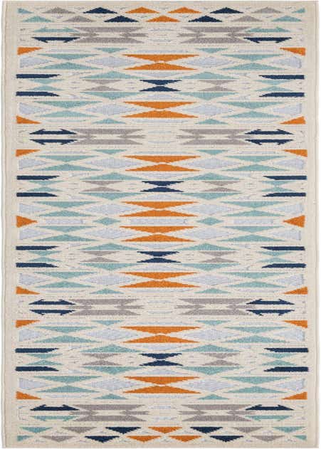 2' x 10' Easy-Clean Aruba Indoor / Outdoor Runner Rug