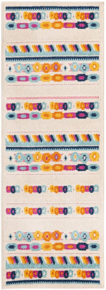 Detail image of 2' x 6' Easy-Clean Aruba Indoor / Outdoor Runner Rug