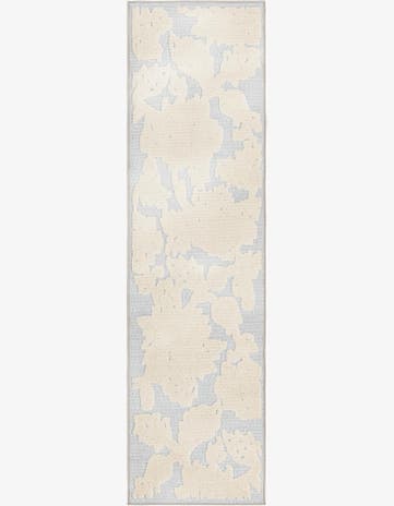 Gray Easy-Clean Aruba Indoor / Outdoor Runner Rug