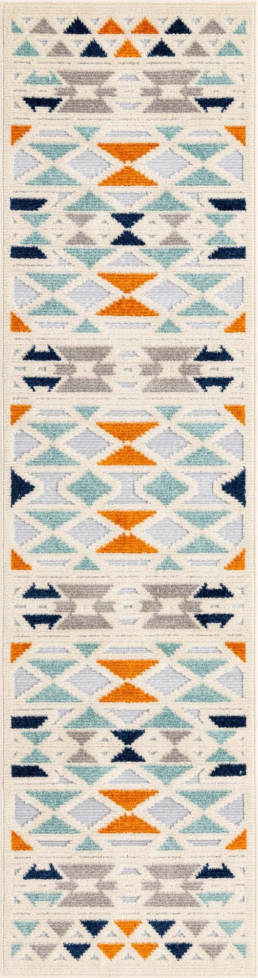 2' x 8'  Washable Aruba Indoor / Outdoor Runner Rug