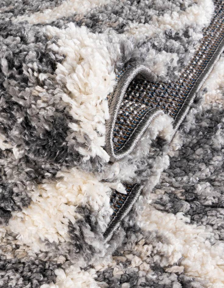 Detail image of 2' 2 x 6' Athena Shag Runner Rug