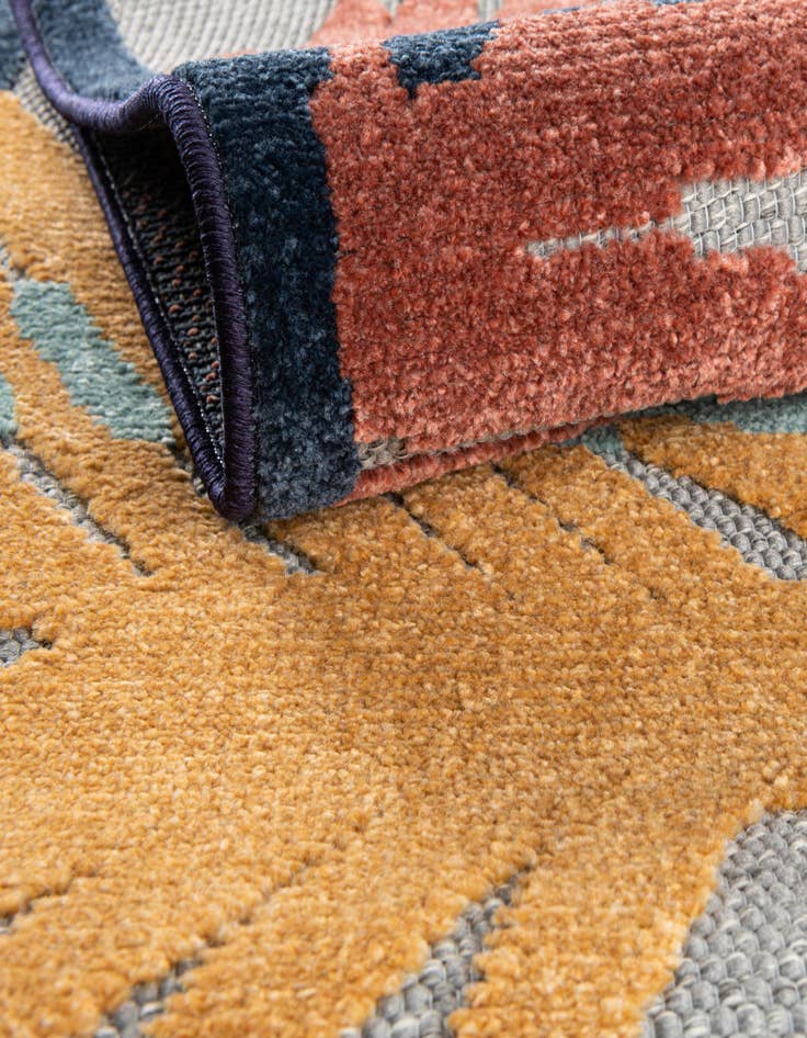 Detail image of 2' x 8'  Washable Belize Indoor / Outdoor Runner Rug