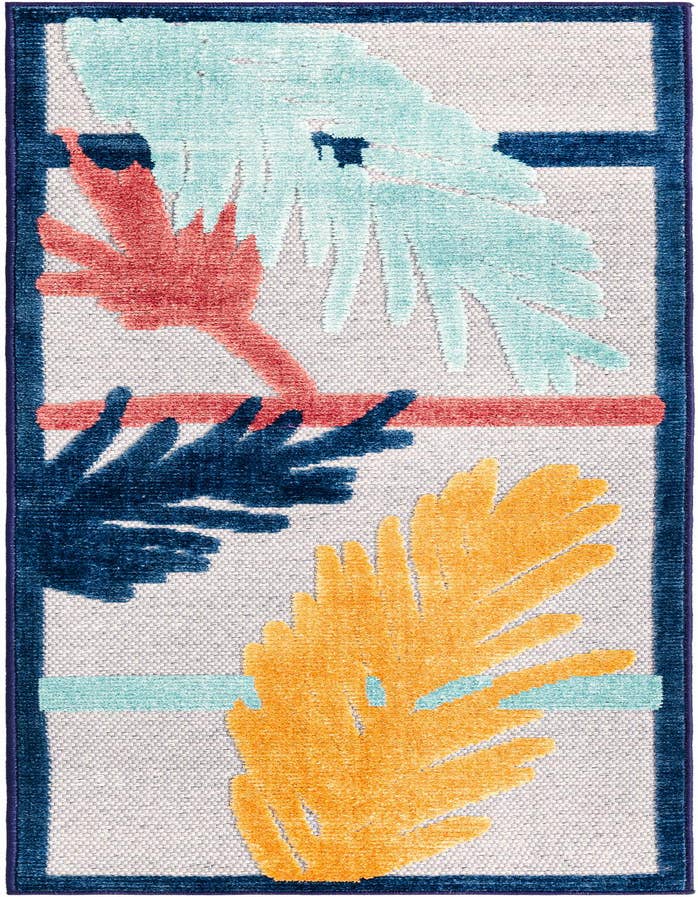 Detail image of 2' x 6' Easy-Clean Belize Indoor / Outdoor Runner Rug