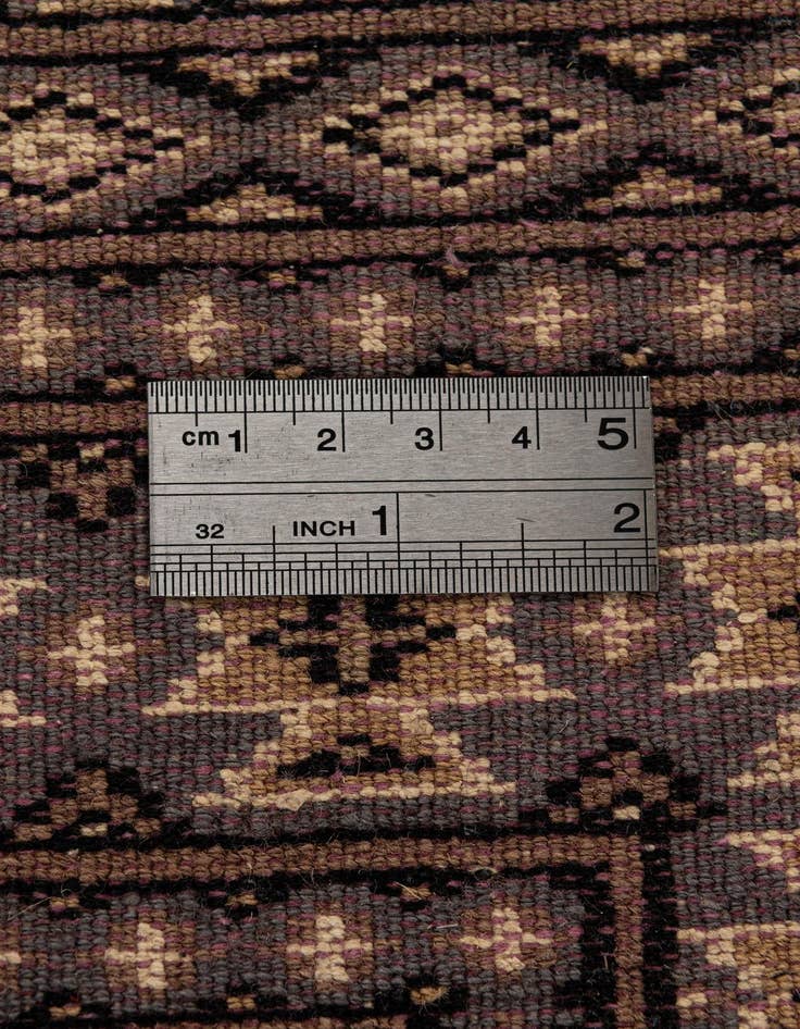 Detail image of 2' 7 x 7' 11  Hand Knotted Bokhara Oriental Runner Rug