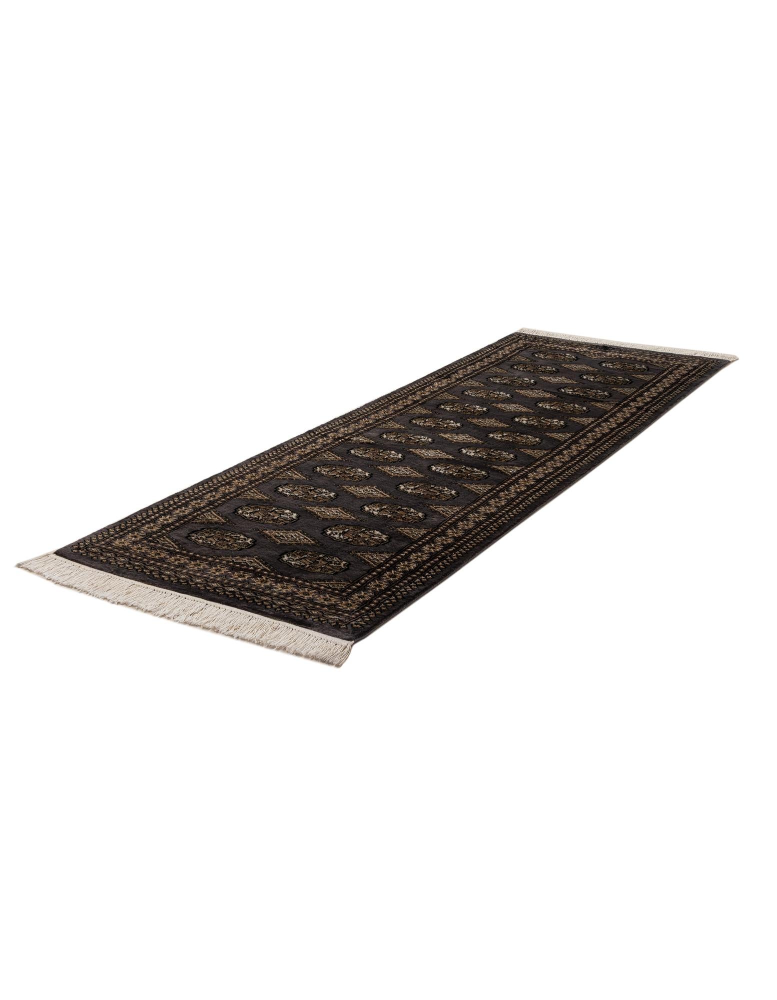 2' 7 x 7' 11 Hand Knotted Bokhara Oriental Runner Rug