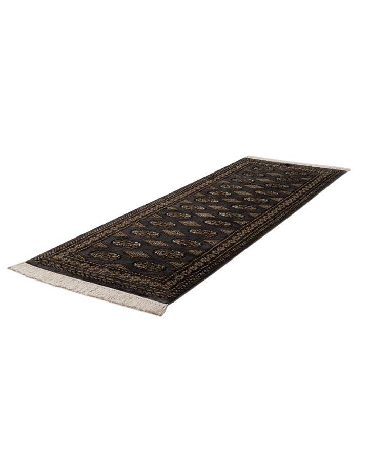 2' 7 x 7' 11 Hand Knotted Bokhara Oriental Runner Rug