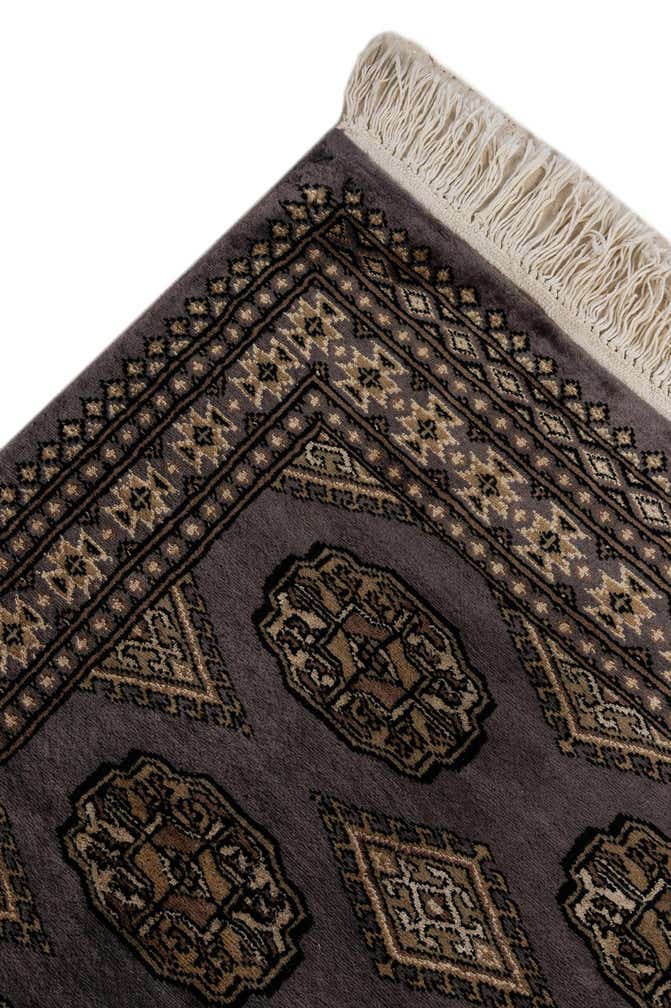 2' 7 x 7' 11 Hand Knotted Bokhara Oriental Runner Rug