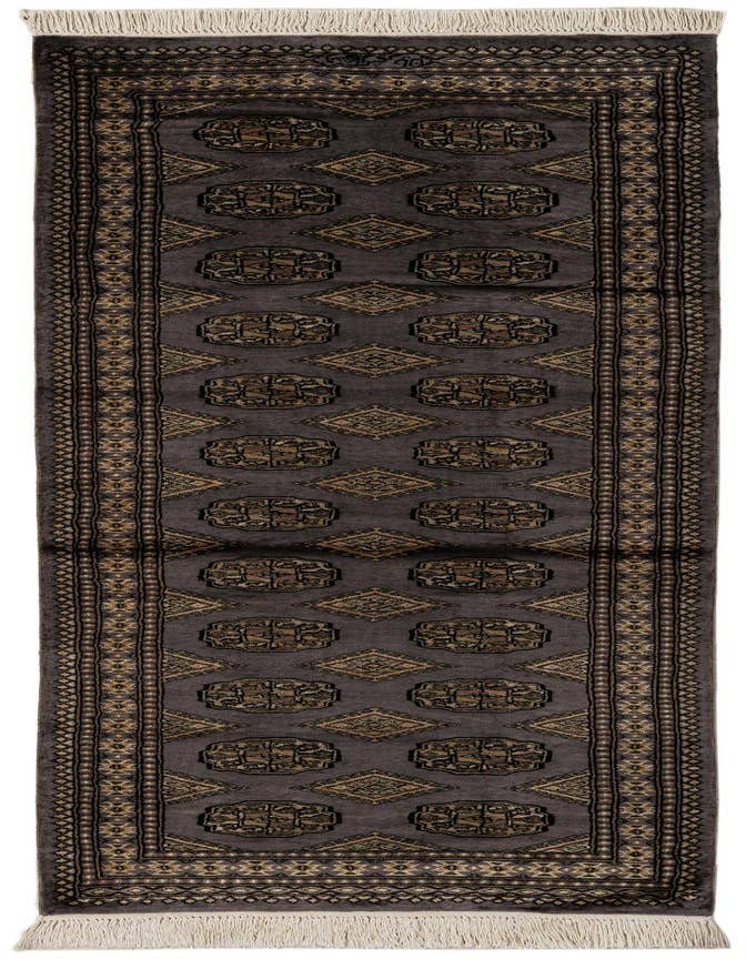 Detail image of 2' 7 x 7' 11 Hand Knotted Bokhara Oriental Runner Rug