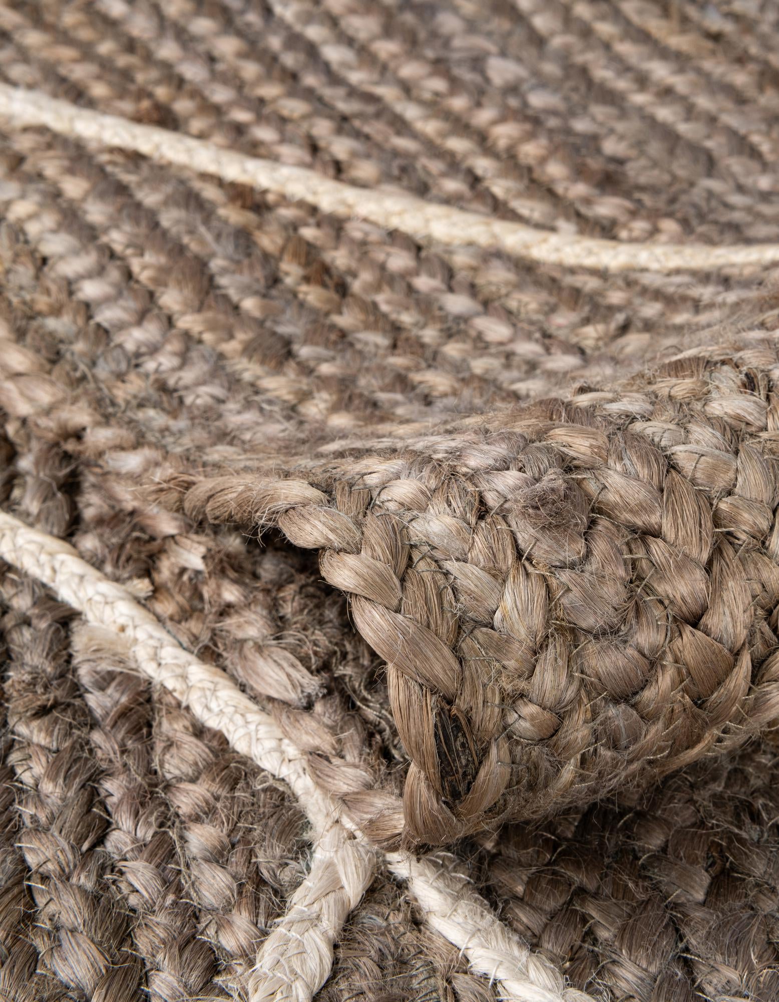 2' 2 x 8' 2 Handmade Braided Jute Runner Rug