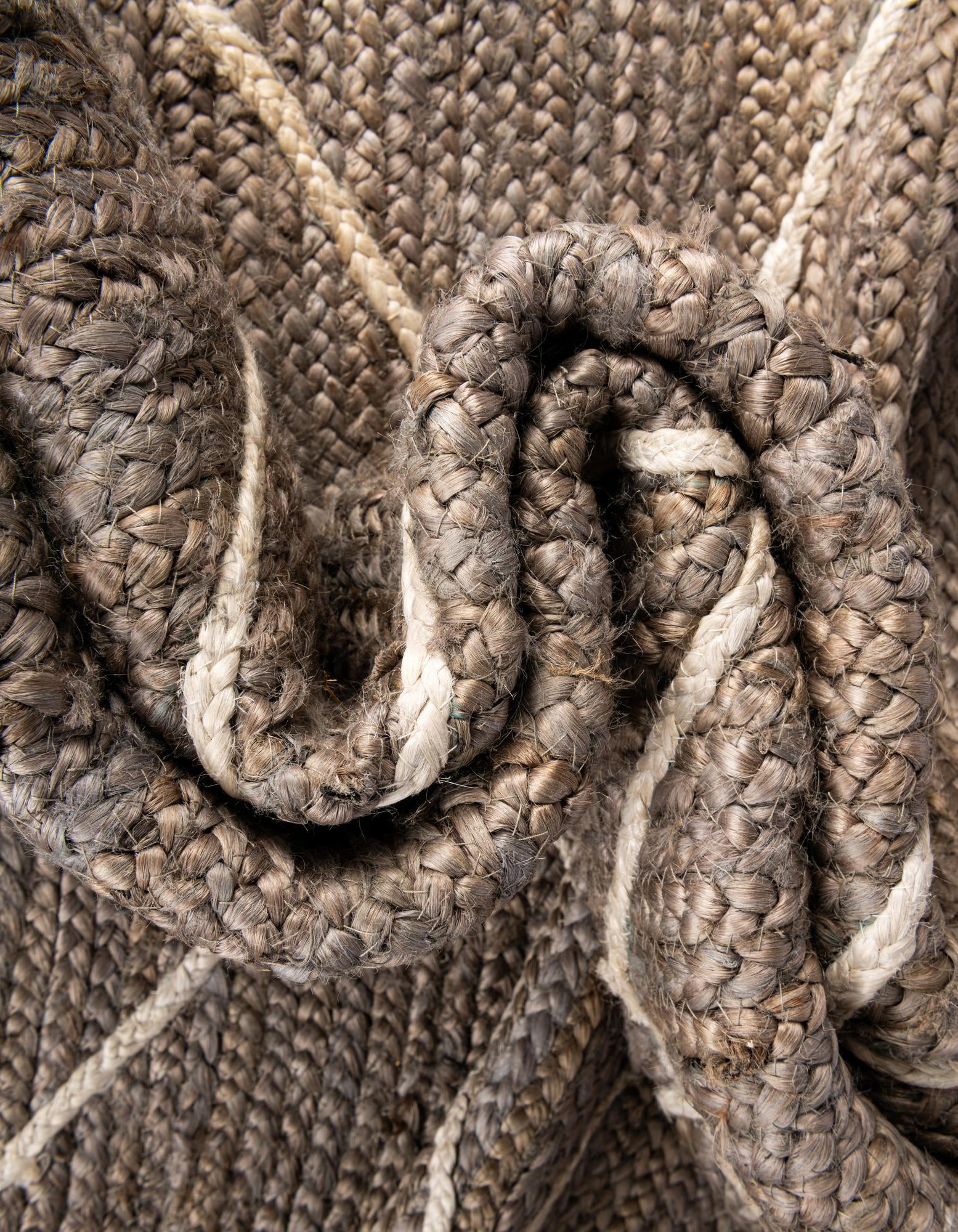 2' 2 x 8' 2 Handmade Braided Jute Runner Rug