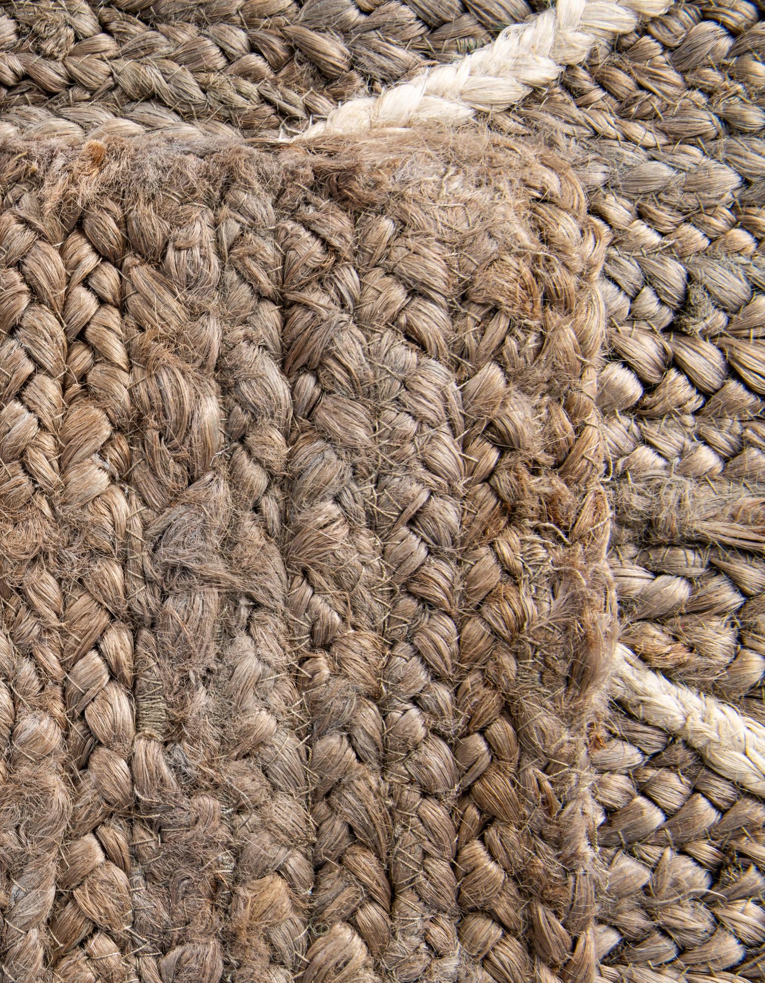 2' 2 x 8' 2 Handmade Braided Jute Runner Rug