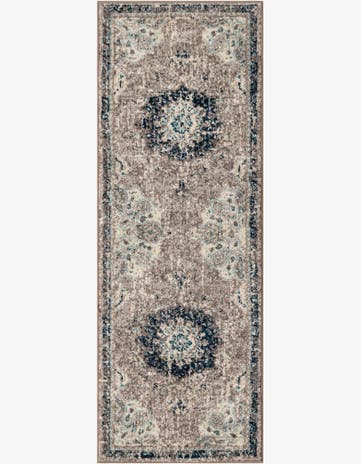 Gray Carrington Runner Rug