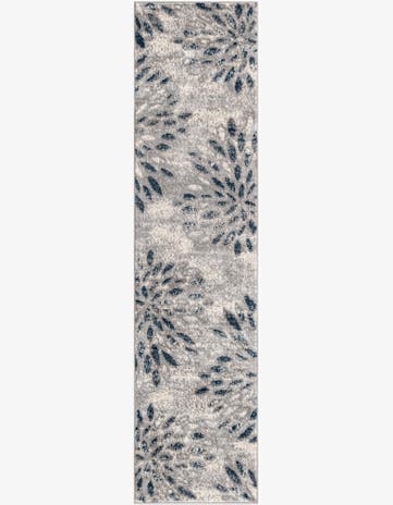 Gray Charleston Runner Rug