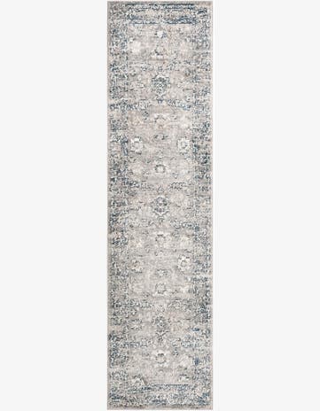 Gray Charleston Runner Rug
