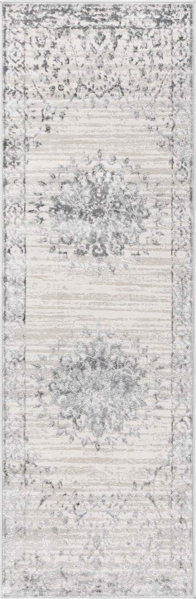 Gray Chesterfield Runner Rug
