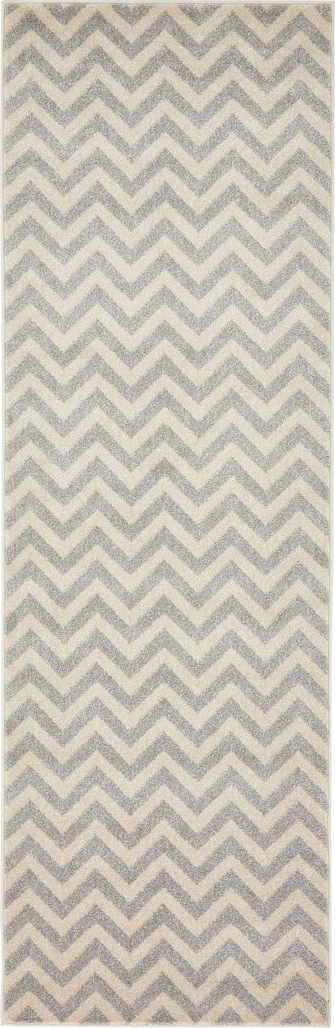 2' 7 x 8' Chevron Runner Rug