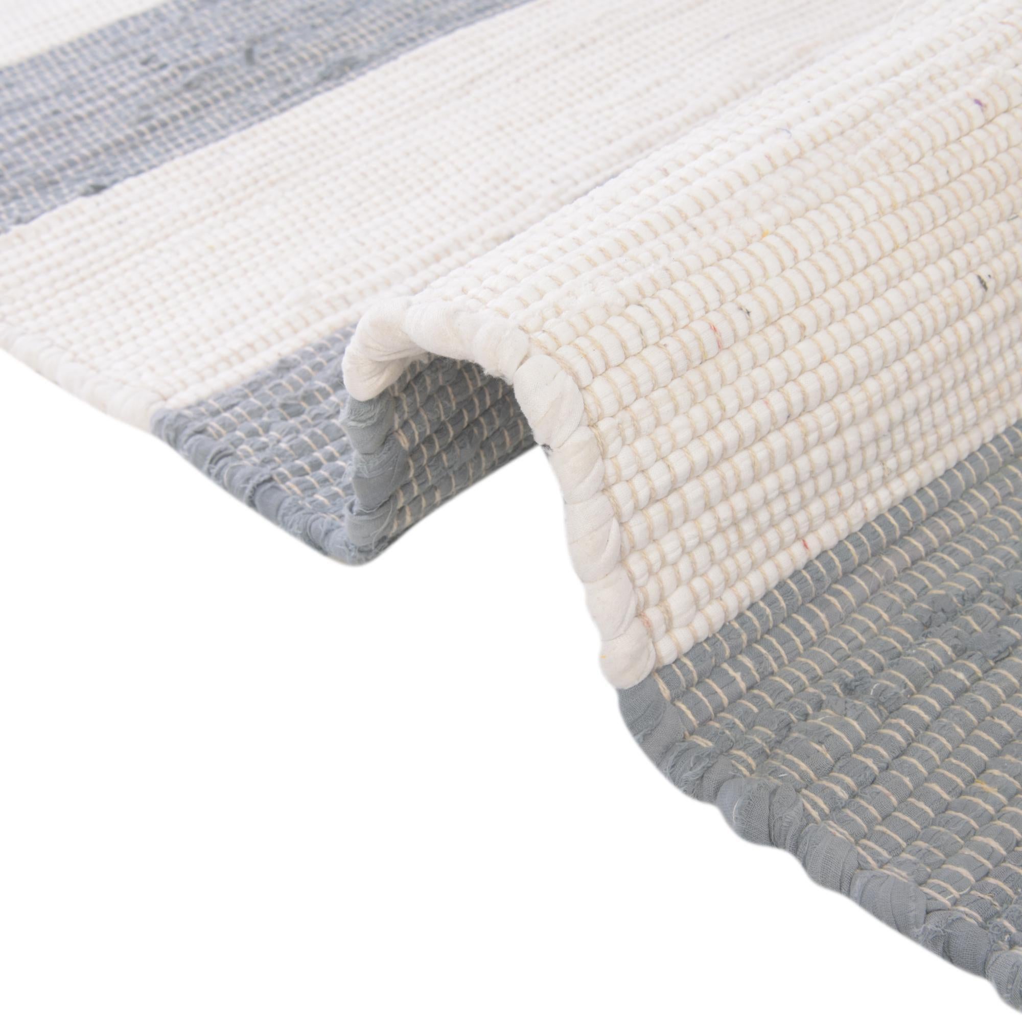 2' x 5' 1 Hand Woven Chindi Rag Runner Rug
